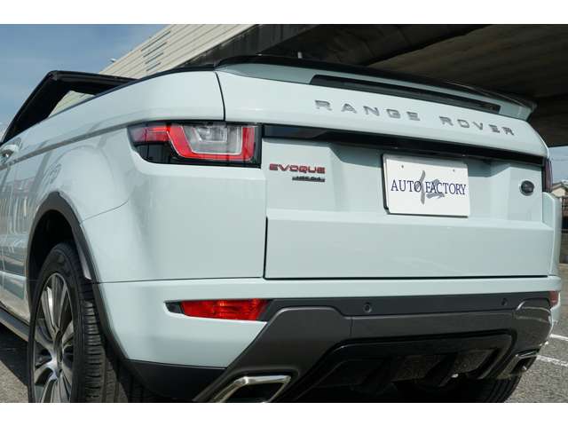 レンジローバーイヴォークコンバーチブル 2018/H30