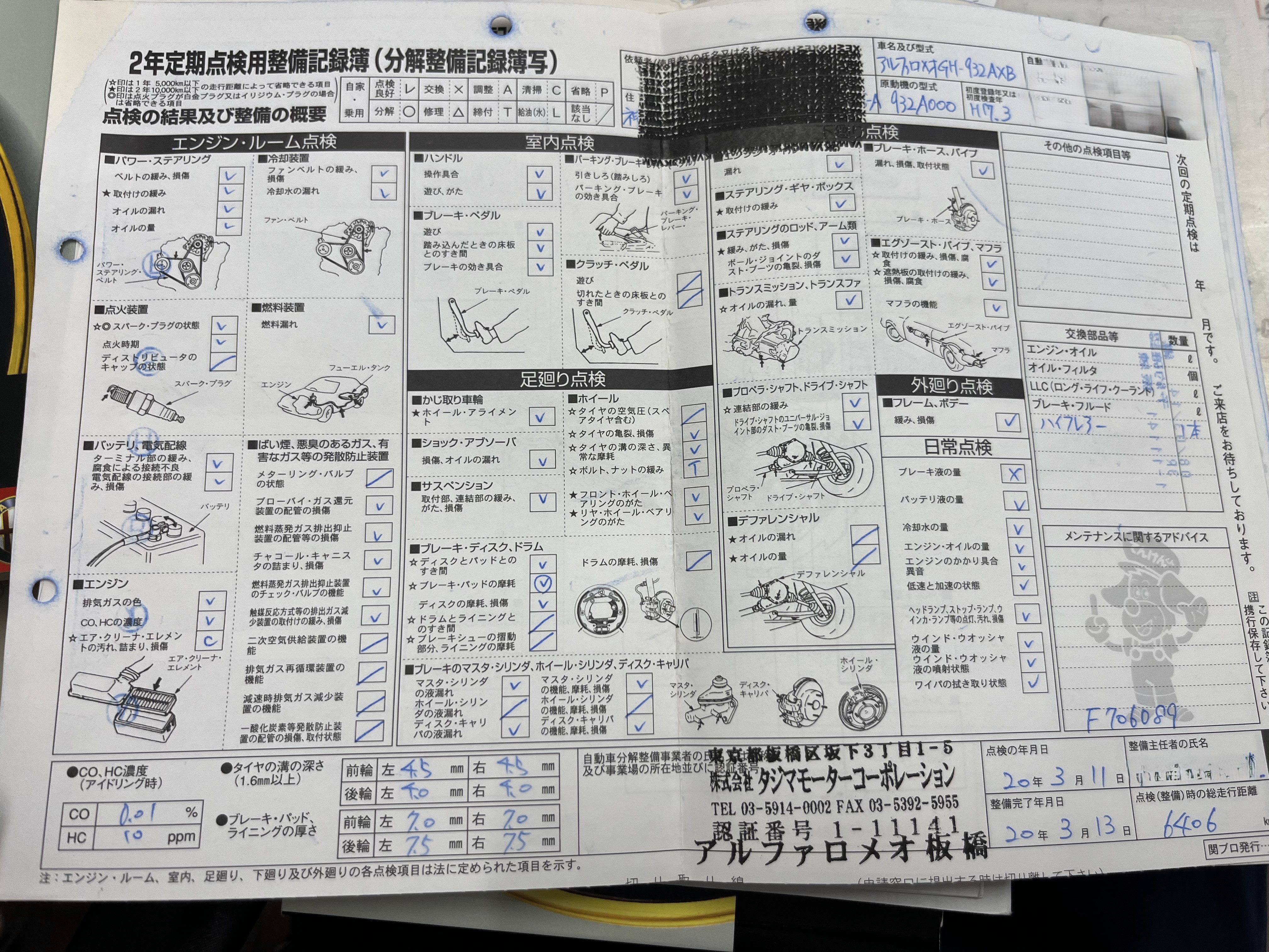 アルファ156 2005/H17