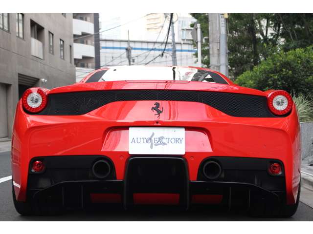 フェラーリ458スペチアーレF1 DCT正規D車/アペルタホイール/OP