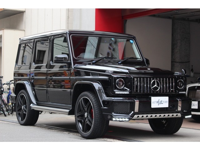 GクラスG350d ロング 4WD現行LOOK/フロントLEDリップ/アンダ-ガ