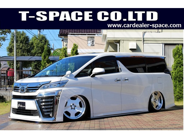 ヴェルファイア2.5Z改 後期型 FORTEエアロ ACC4独エアサス公認 – T-SPACE