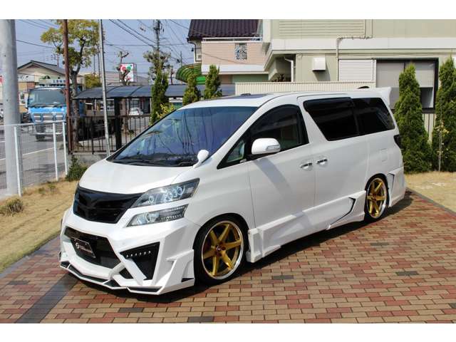 ヴェルファイア3.5Z GエディションMakeUPエアロTEINフルタップ車高調