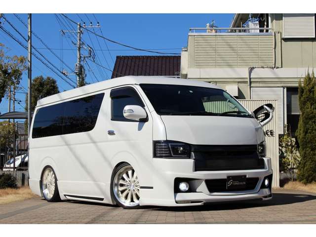 ハイエースワゴン2.7GLロング ミドルルーフ改エアサス公認セカンド